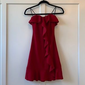 Strapless Red Dress - worn 1 time